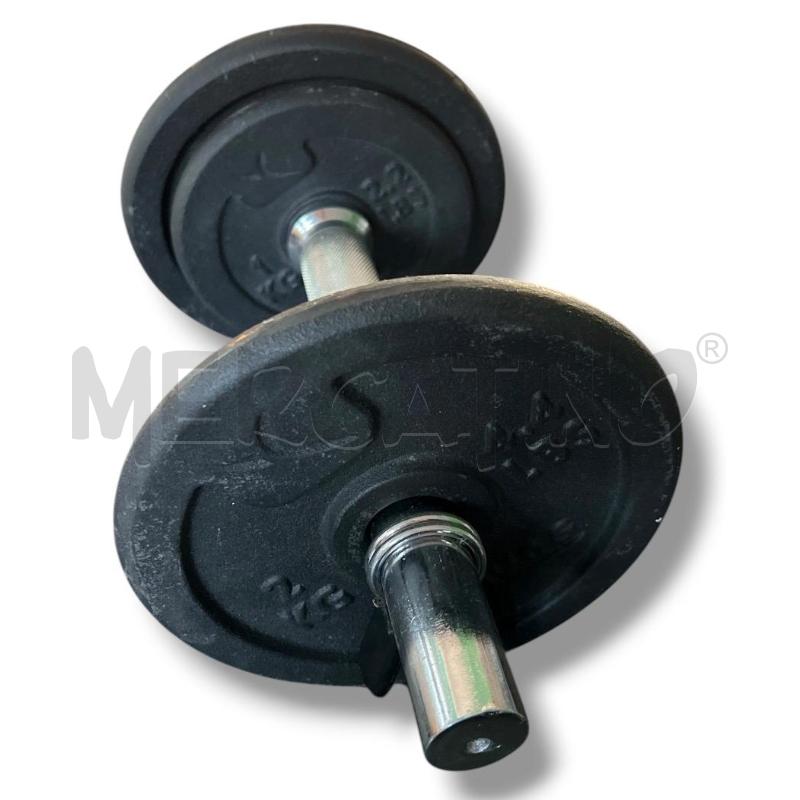 MANUBRIO PESI GHISA DOMYOS 6 KG + MANUBRIO  | Mercatino dell'Usato Rivoli 2