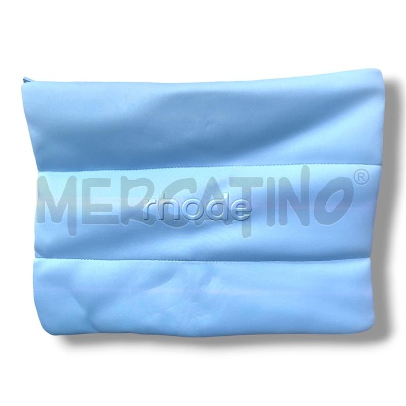 MAXI POCHETTE RHODE AZZURRA TESSUTO MUTA | Mercatino dell'Usato Rivoli 1