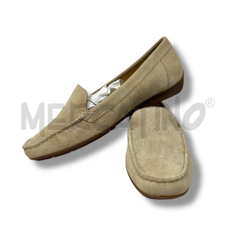 MOCASSINI DONNA SAMSONITE BEIGE SCAMOSCIATE | Mercatino dell'Usato Rivoli 1