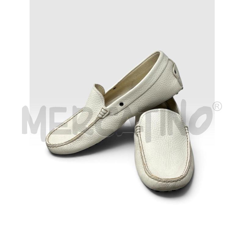 MOCASSINI PELLE TOD'S BIANCHE | Mercatino dell'Usato Rivoli 1
