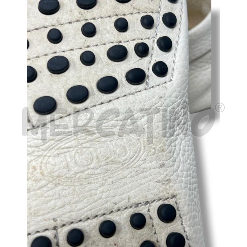 MOCASSINI PELLE TOD'S BIANCHE | Mercatino dell'Usato Rivoli 5