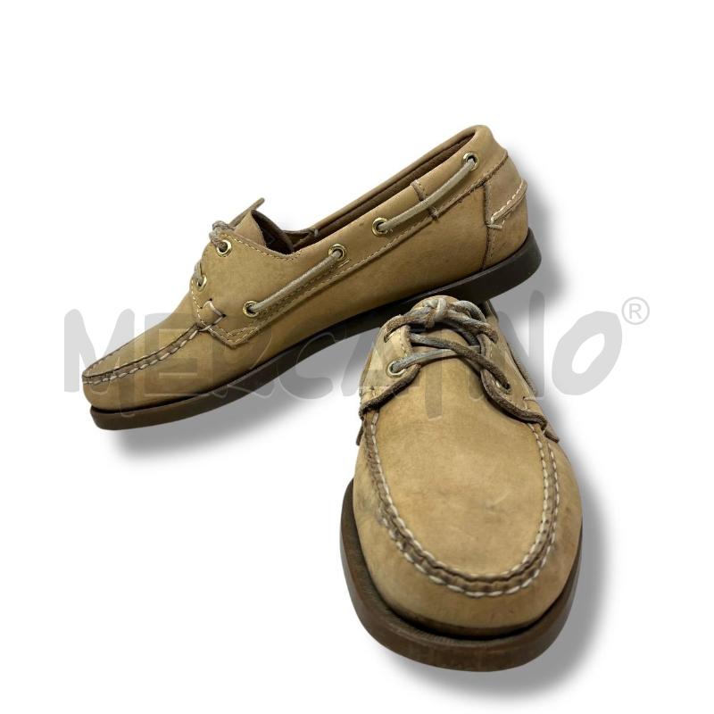 MOCASSINI PELLE UOMO SEBAGO BEIGE | Mercatino dell'Usato Rivoli 1