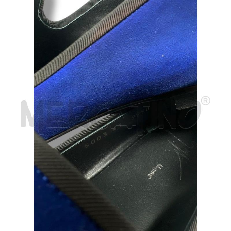 MOCASSINI UOMO GIUSEPPE ZANOTTI BLU SCAMOSCIATE TESCHIO MESSICANO | Mercatino dell'Usato Rivoli 5