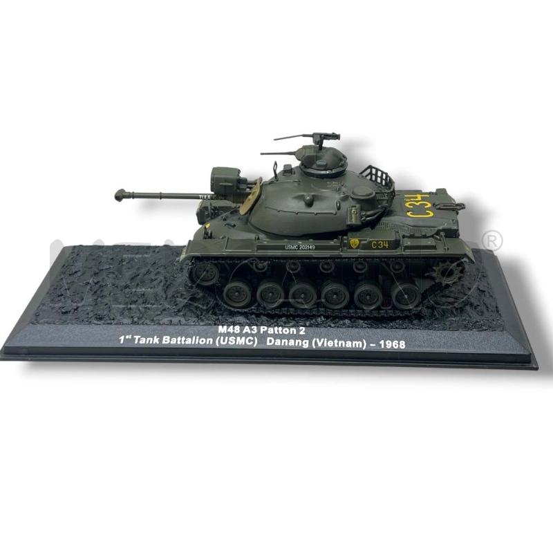 MODELLINO CARRO ARMATO M48 A3 PATTON 2 1968 | Mercatino dell'Usato Rivoli 1