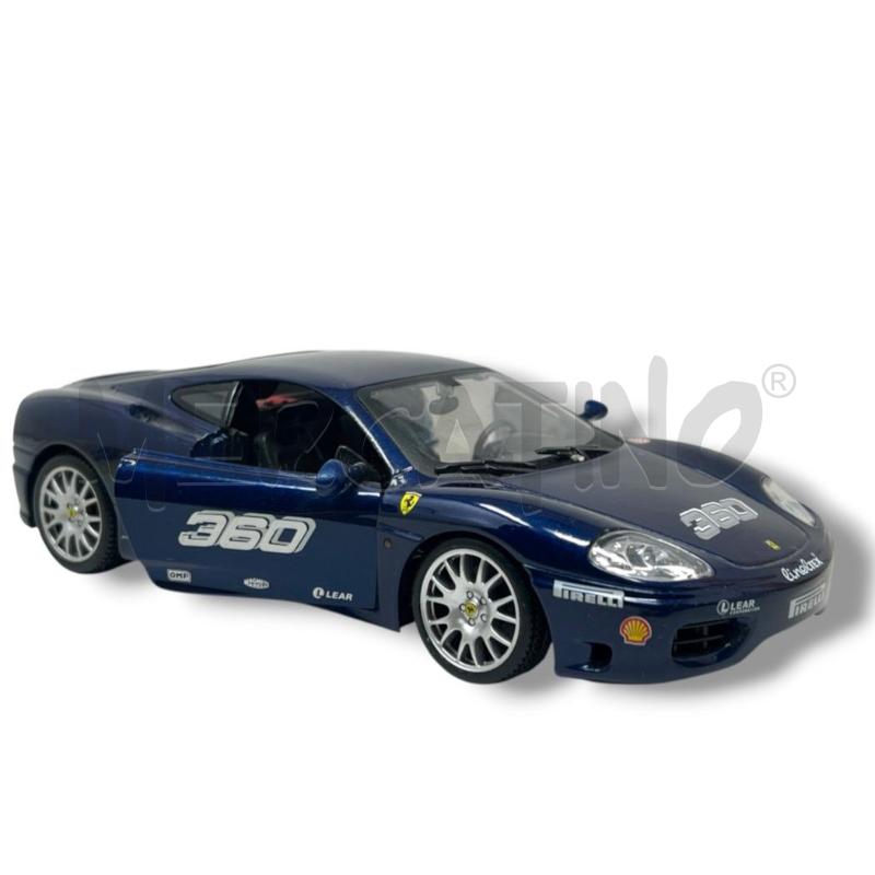 MODELLINO FERRARI 360 CHALLENGE BURAGO 1/24  | Mercatino dell'Usato Rivoli 1