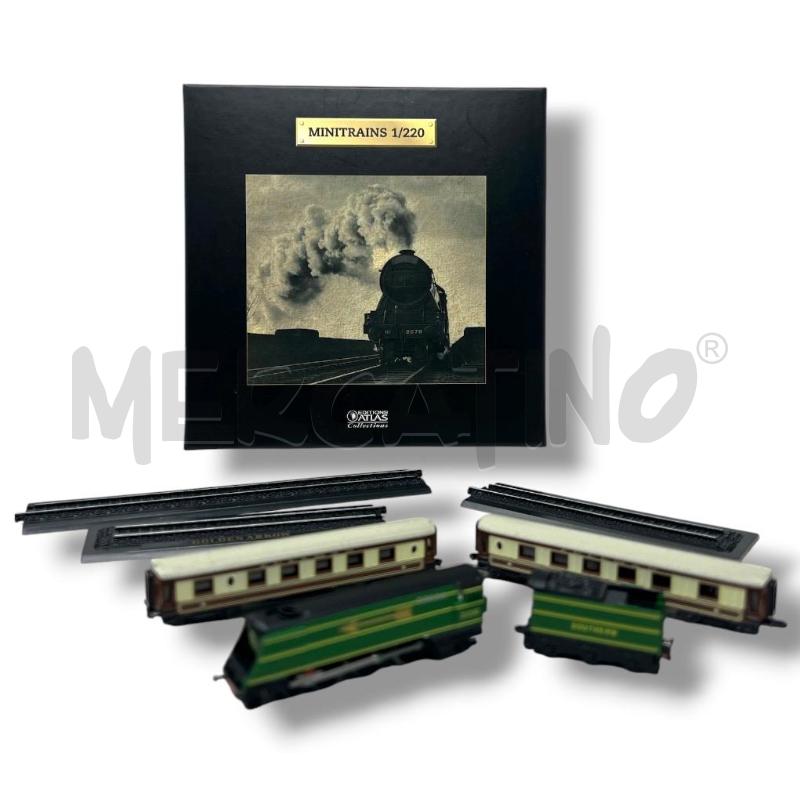 MODELLINO MINI TRAINS 1/220 VERDE MARRONE | Mercatino dell'Usato Rivoli 1