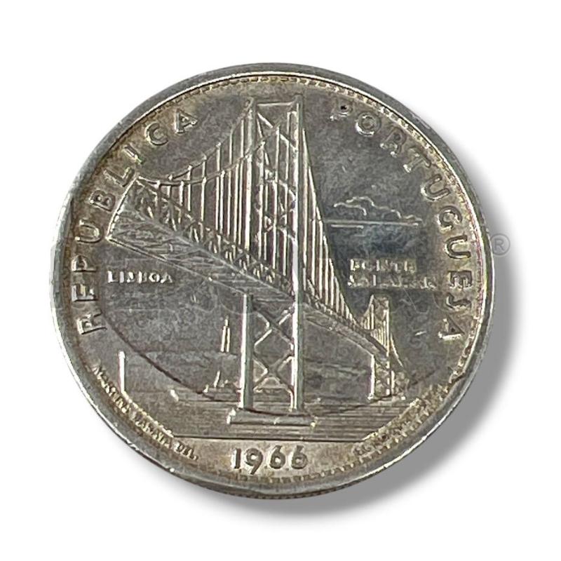 MONETA 20 SCUDI 1966 PORTOGALLO GR. 10 SILVER 650 | Mercatino dell'Usato Rivoli 2