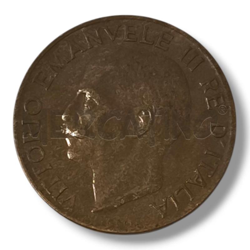 MONETA 5 CENT 1937 SPIGA VITTORIO EMANUELE III | Mercatino dell'Usato Rivoli 2
