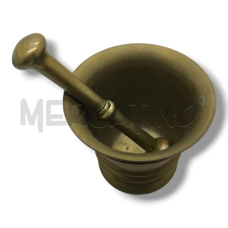 MORTAIO IN OTTONE H 10 | Mercatino dell'Usato Rivoli 2