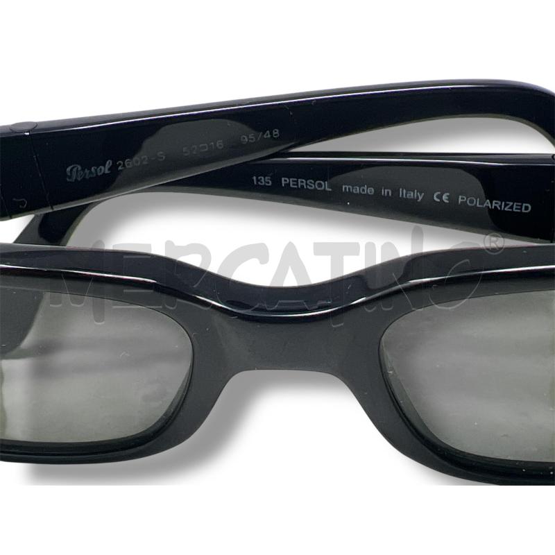 OCCHIALI DA SOLE PERSOL 2602-S NERI | Mercatino dell'Usato Rivoli 3