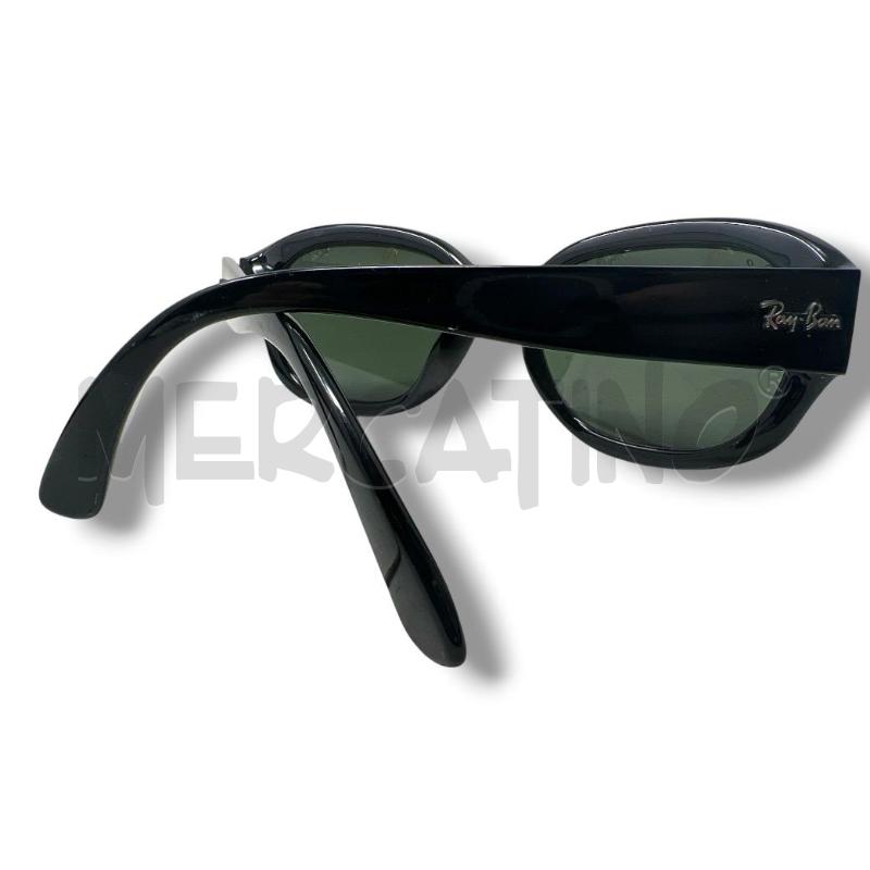 OCCHIALI DA SOLE RAYBAN 4198 NERI  | Mercatino dell'Usato Rivoli 2