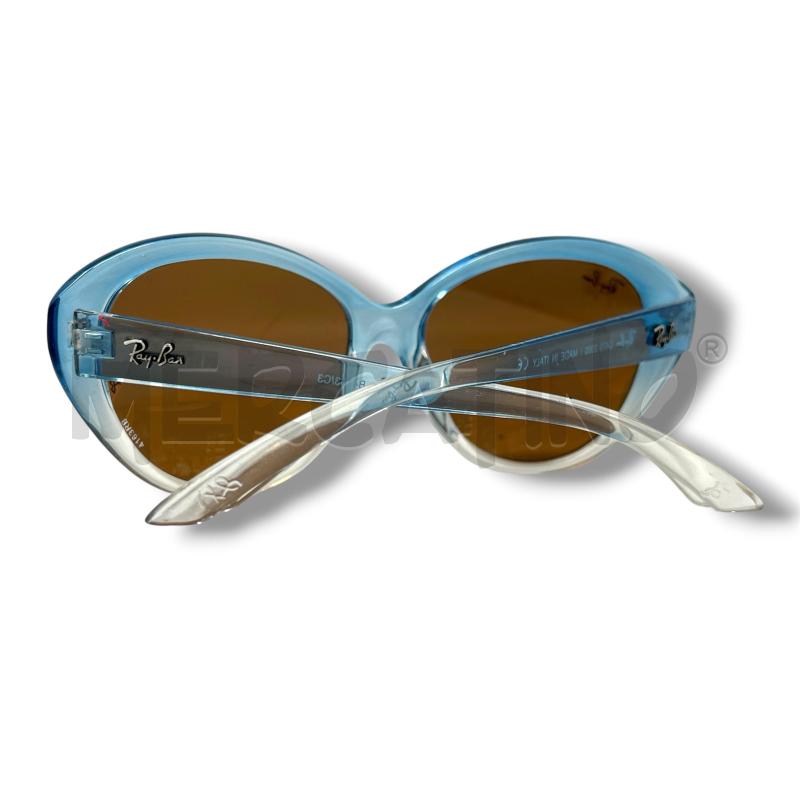 OCCHIALI DONNA RAY BAN B4163 AZZURRI | Mercatino dell'Usato Rivoli 2