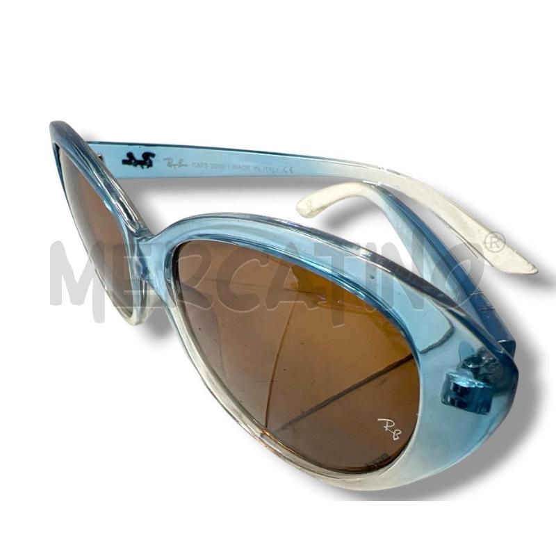 OCCHIALI DONNA RAY BAN B4163 AZZURRI | Mercatino dell'Usato Rivoli 3