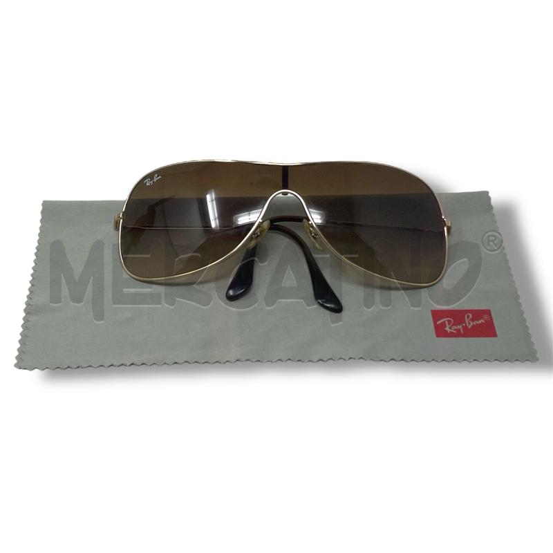 OCCHIALI SOLE RAYBAN RB3211 001/13 SMALL LENTE MARRONE | Mercatino dell'Usato Rivoli 1