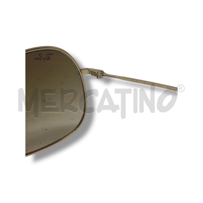 OCCHIALI SOLE RAYBAN RB3211 001/13 SMALL LENTE MARRONE | Mercatino dell'Usato Rivoli 4