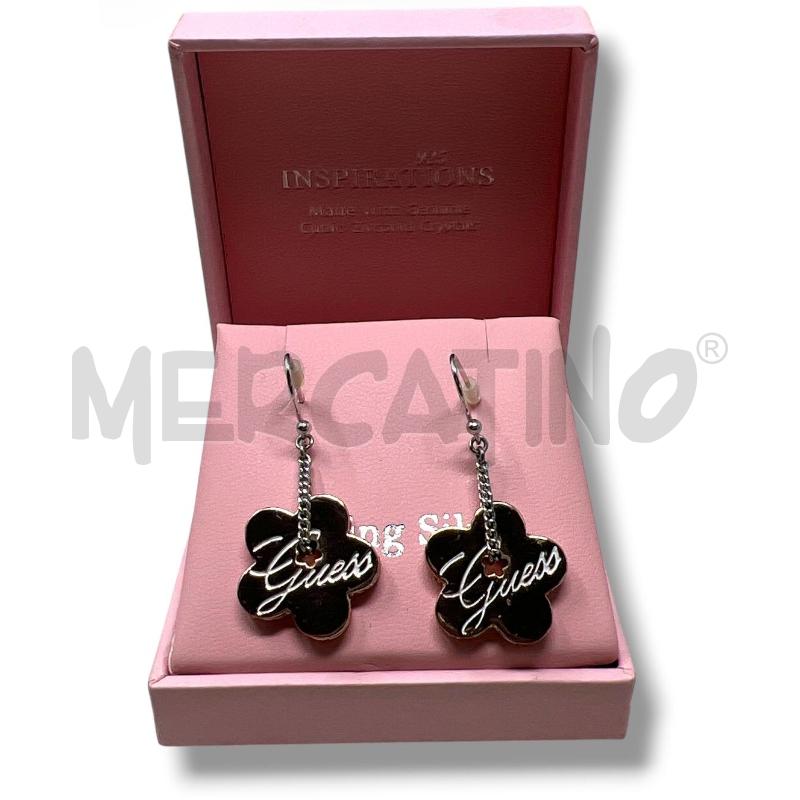 ORECCHINI GUESS PENDENTI FIORI ROSEGOLD  | Mercatino dell'Usato Rivoli 2