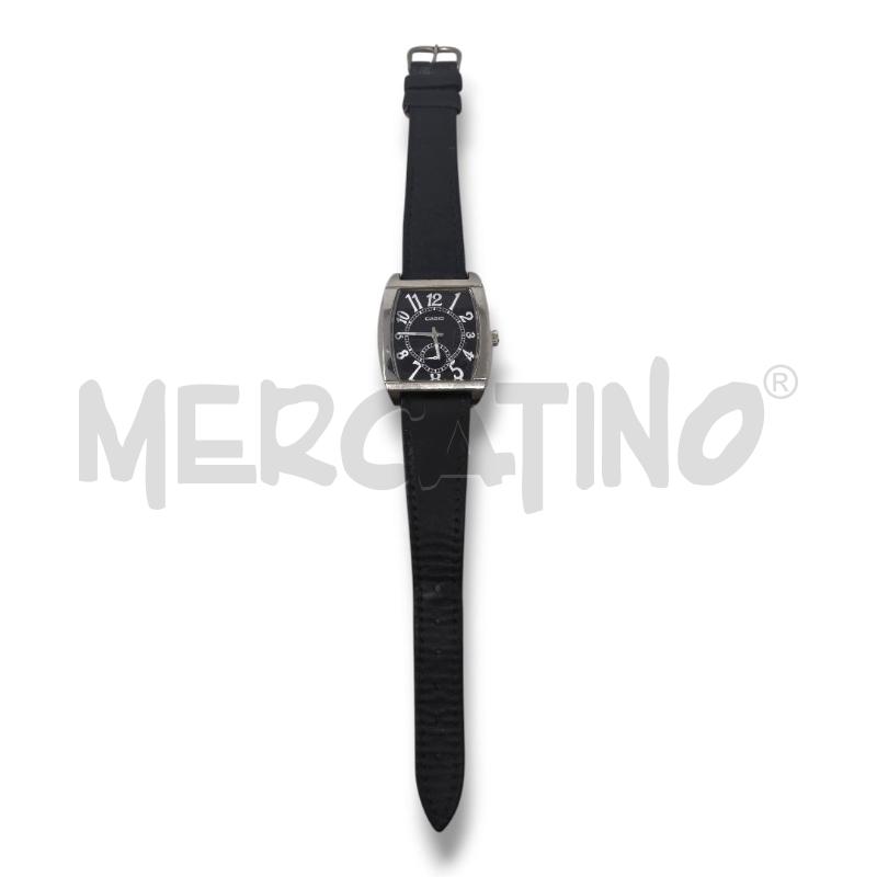 OROLOGIO CASIO QUADRANTE SQUADRATO NERO | Mercatino dell'Usato Rivoli 1