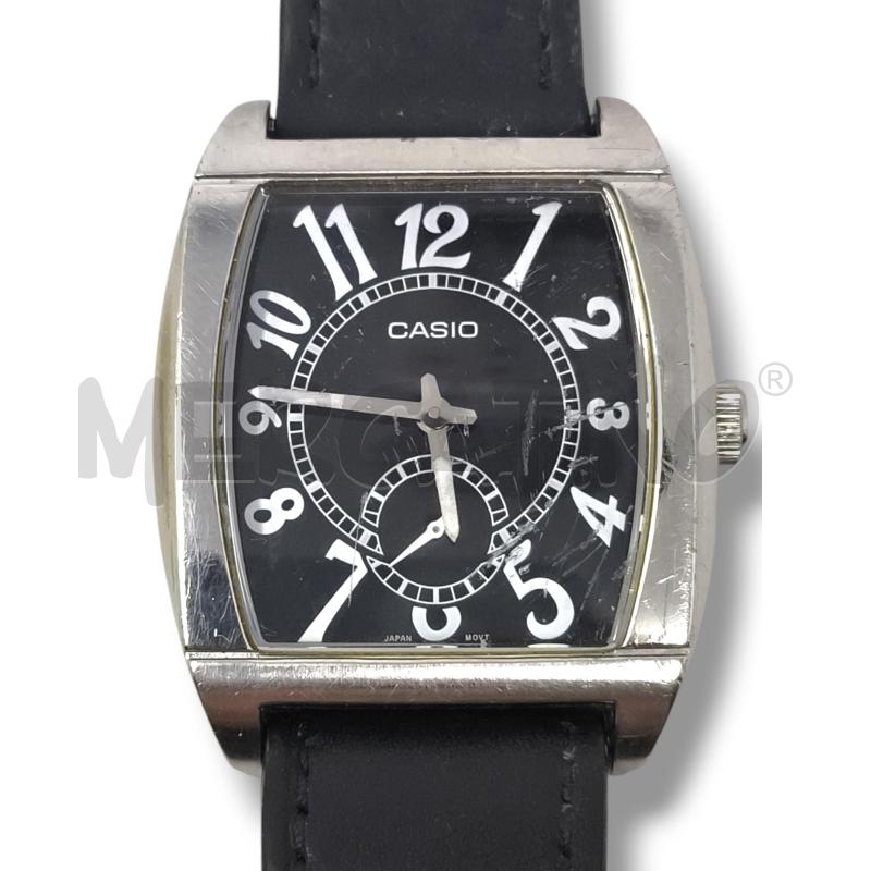 OROLOGIO CASIO QUADRANTE SQUADRATO NERO | Mercatino dell'Usato Rivoli 2