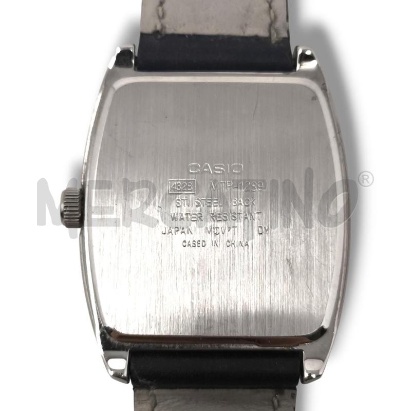 OROLOGIO CASIO QUADRANTE SQUADRATO NERO | Mercatino dell'Usato Rivoli 3