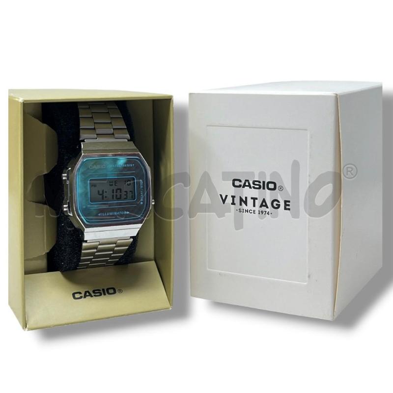 OROLOGIO DA POLSO CASIO A168WE ACCIAIO | Mercatino dell'Usato Rivoli 1