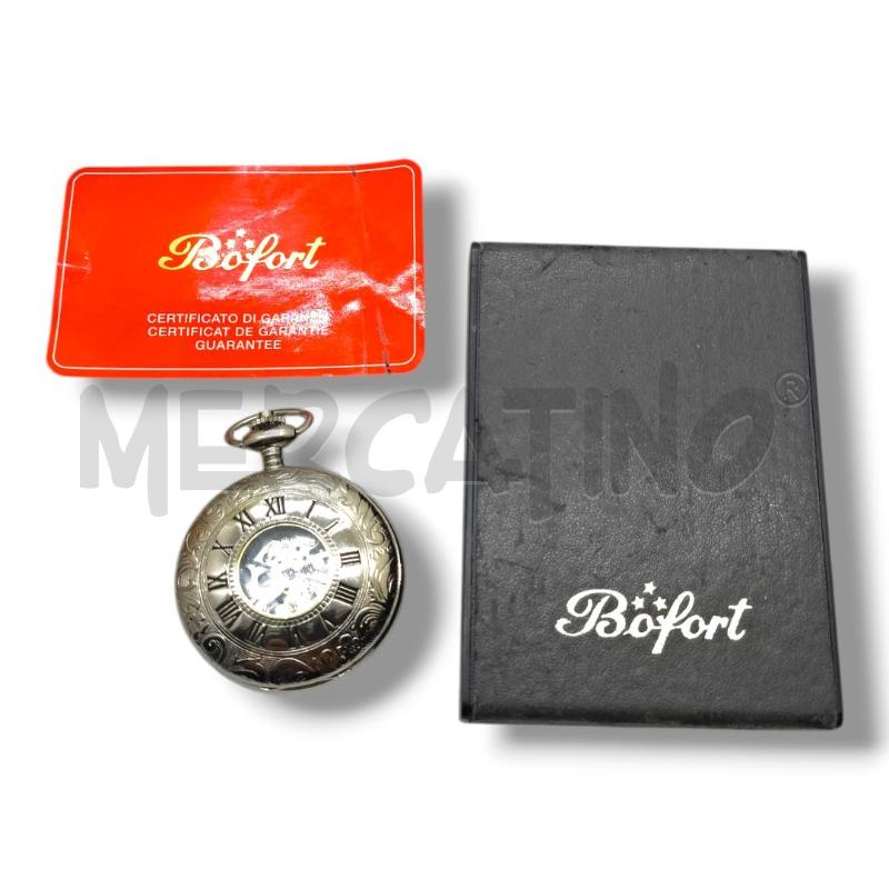 OROLOGIO DA TASCA BOFORT MECCANISMO A VISTA | Mercatino dell'Usato Rivoli 1