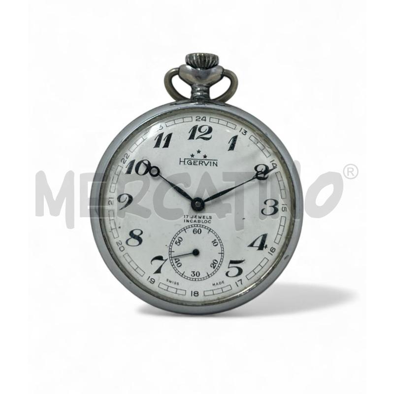 OROLOGIO DA TASCHINO H.GERVIN SWISS MADE 17 JEWELS | Mercatino dell'Usato Rivoli 1
