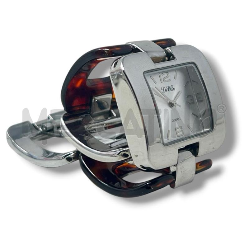 OROLOGIO DE WAN MAGLIE LARGHE TARTARUGATE E INOX | Mercatino dell'Usato Rivoli 3