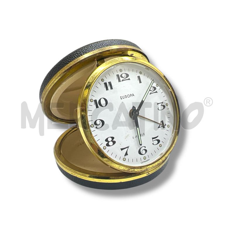OROLOGIO SVEGLIA EUROPA 2 JEWELS ROTONDA | Mercatino dell'Usato Rivoli 1