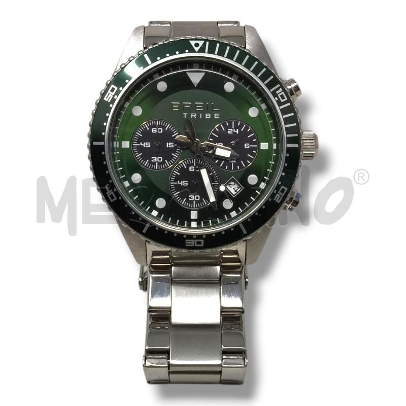 OROLOGIO UOMO BREIL EW0638 CHRONO QUARZO QUADRANTE VERDONE  | Mercatino dell'Usato Rivoli 1