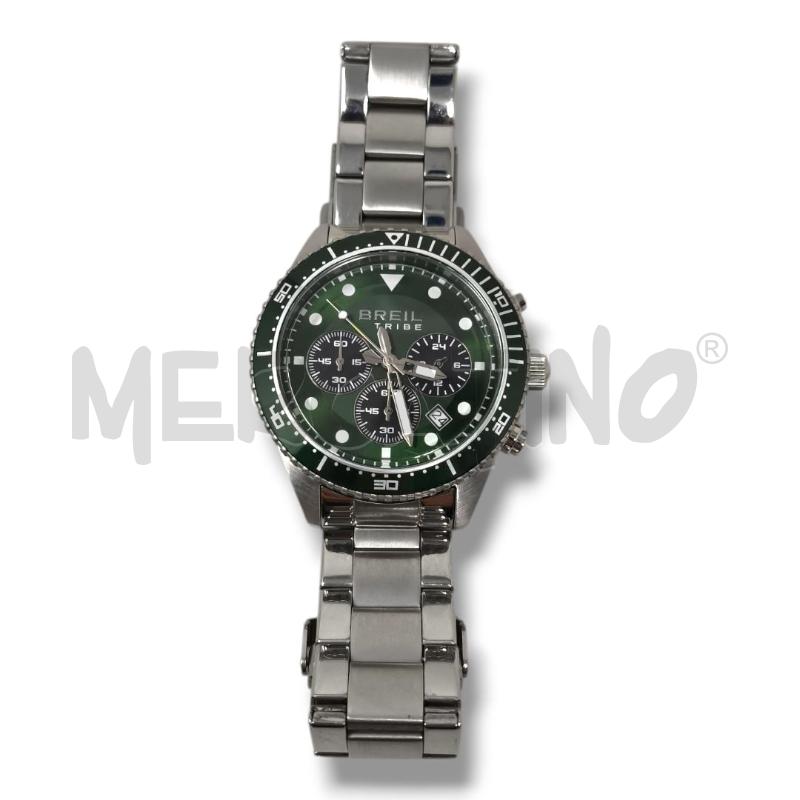 OROLOGIO UOMO BREIL EW0638 CHRONO QUARZO QUADRANTE VERDONE  | Mercatino dell'Usato Rivoli 3