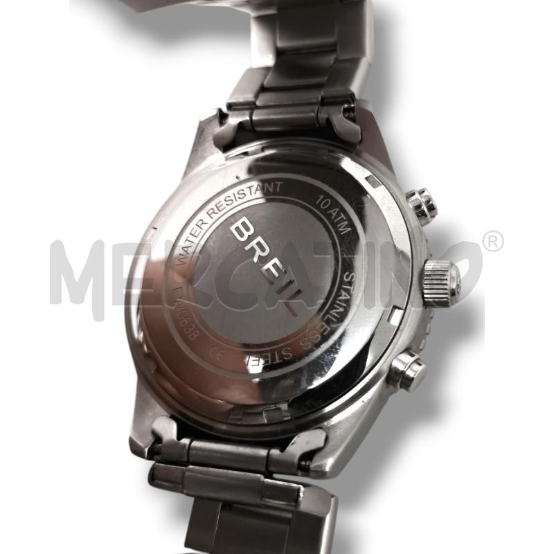 OROLOGIO UOMO BREIL EW0638 CHRONO QUARZO QUADRANTE VERDONE  | Mercatino dell'Usato Rivoli 4