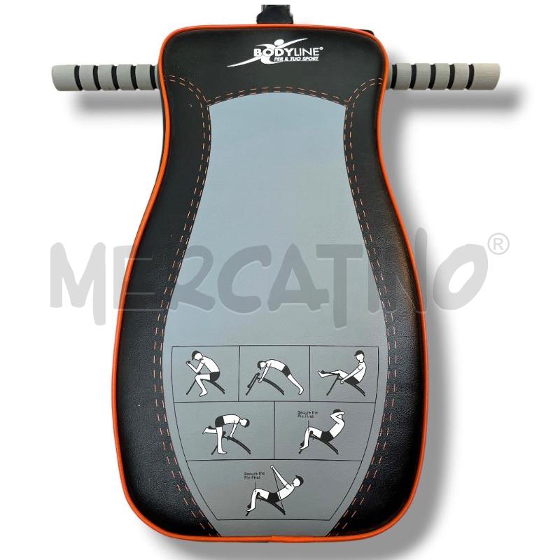 PANCA MULTIFUNZIONE BODYLINE CON ELASTICI | Mercatino dell'Usato Rivoli 4
