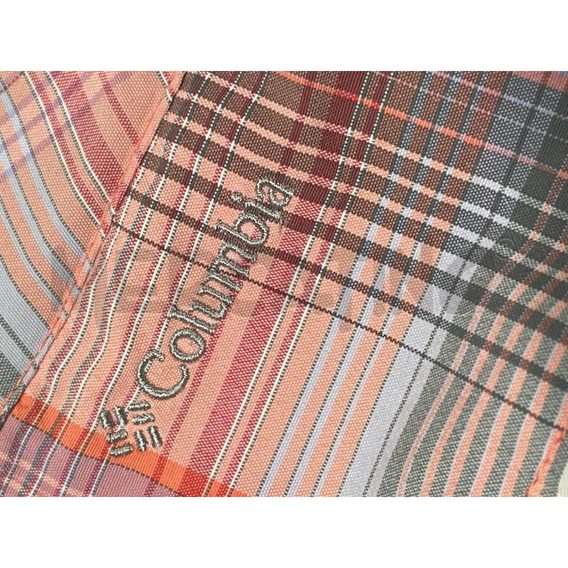 PANTALONCINO SPORT COLUMBIA TG.48 QUADRI ROSA LILLA GRIGI | Mercatino dell'Usato Rivoli 3