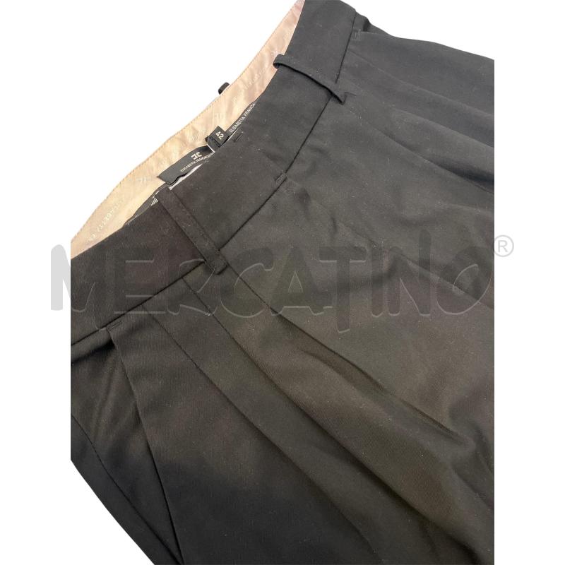 PANTALONE DONNA ELISABETTA FRANCHI NERO PLISSE | Mercatino dell'Usato Rivoli 3