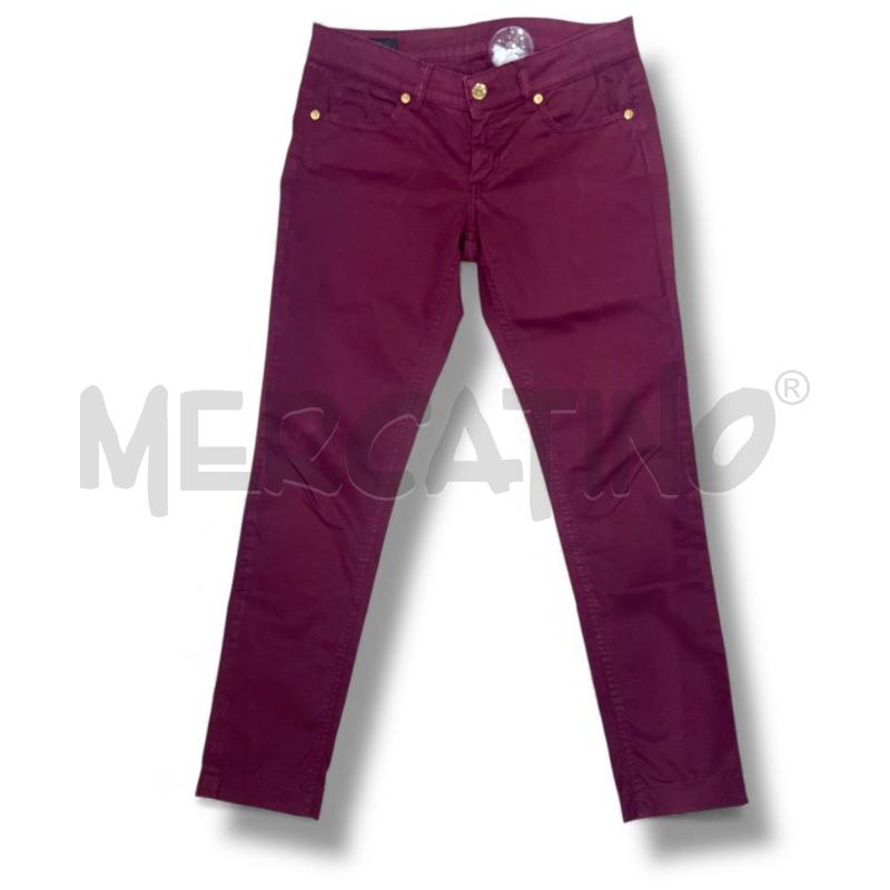 PANTALONE DONNA GUCCI BORDEAUX BOTTONI DORATI | Mercatino dell'Usato Rivoli 1
