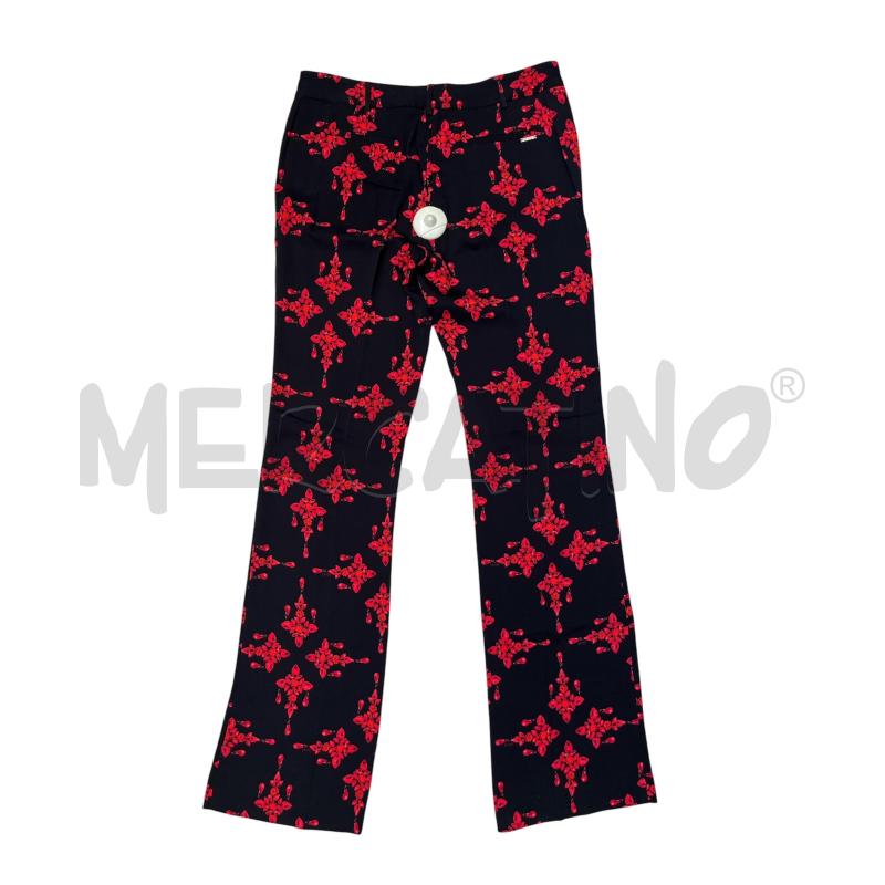 PANTALONE DONNA LIU JO NERI GIOIELLI ROSSI | Mercatino dell'Usato Rivoli 2
