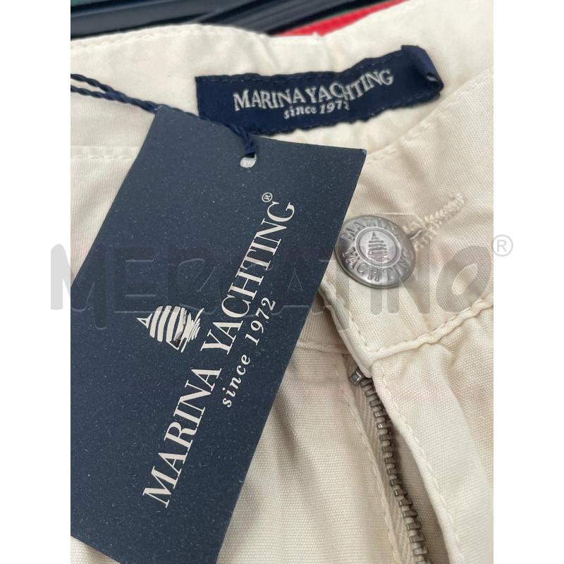 PANTALONE DONNA MARINA YACHTING CREMA REGULAR | Mercatino dell'Usato Rivoli 3