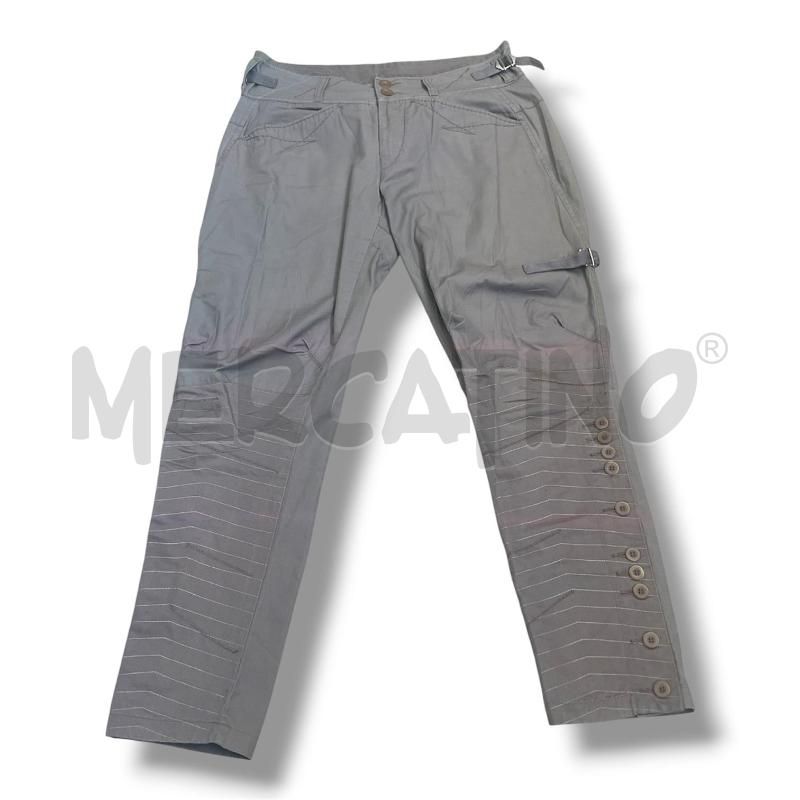 PANTALONE DONNA MARITHE FRANCOIS GIRBAUD GRIGIO FONDO BOTTONI | Mercatino dell'Usato Rivoli 1