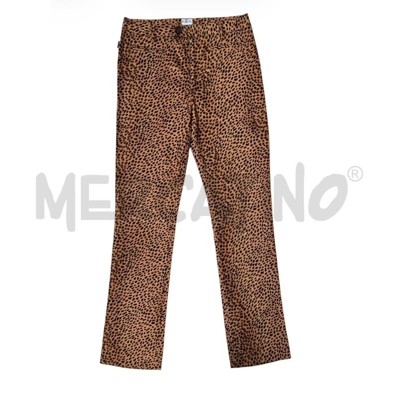 PANTALONE DONNA MOSCHINO JEANS ANIMALIER PELUCHE | Mercatino dell'Usato Rivoli 1