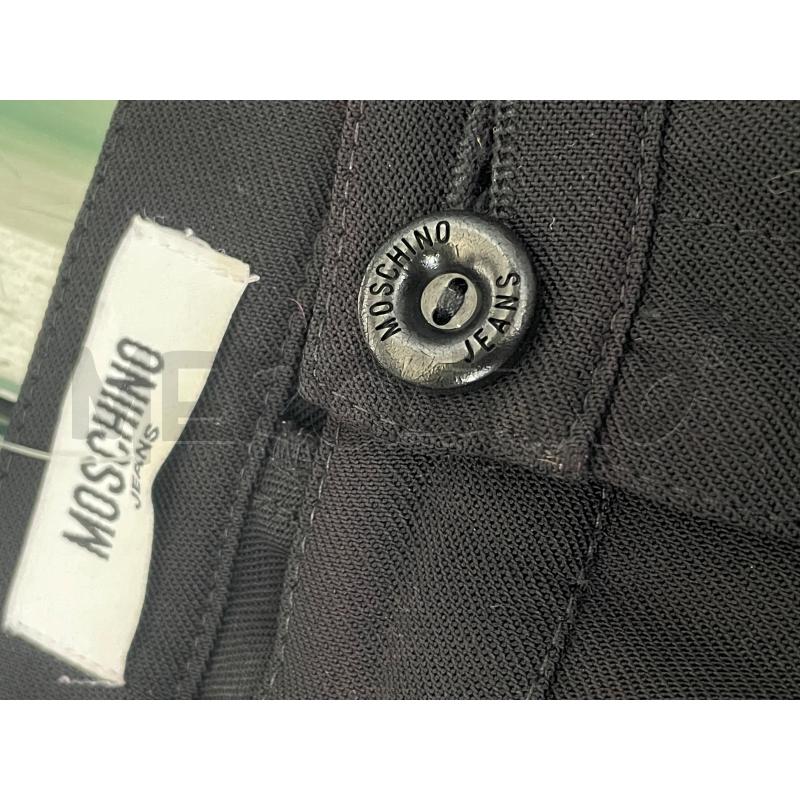 PANTALONE DONNA MOSCHINO JEANS NERI MINI ZAMPA | Mercatino dell'Usato Rivoli 3