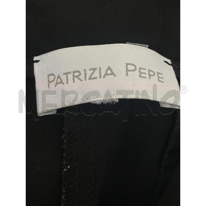 PANTALONE DONNA PATRIZIA PEPE NERO CLASSICO | Mercatino dell'Usato Rivoli 3
