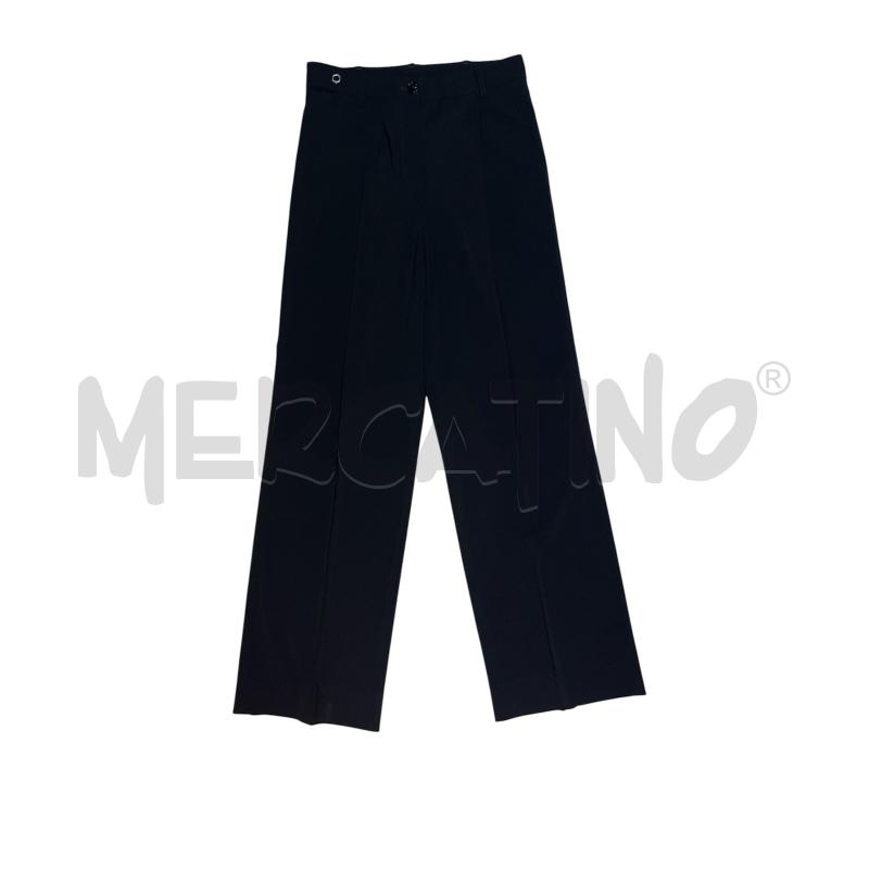 PANTALONE DONNA PATRIZIA PEPE NERO CLASSICO PLISS | Mercatino dell'Usato Rivoli 1