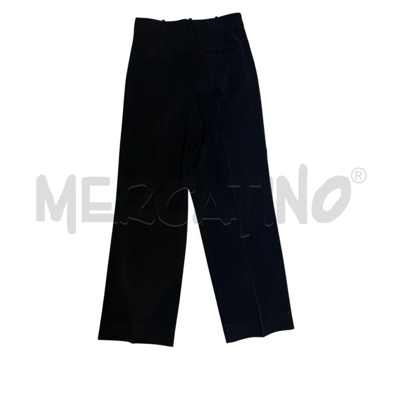 PANTALONE DONNA PATRIZIA PEPE NERO CLASSICO PLISS | Mercatino dell'Usato Rivoli 2