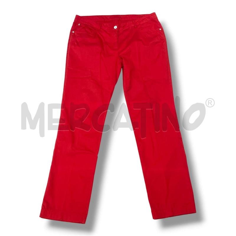 PANTALONE DONNA SERGIO TACCHINI ROSSO ARAGOSTA  | Mercatino dell'Usato Rivoli 1