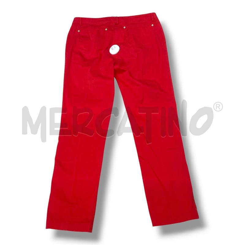 PANTALONE DONNA SERGIO TACCHINI ROSSO ARAGOSTA  | Mercatino dell'Usato Rivoli 2