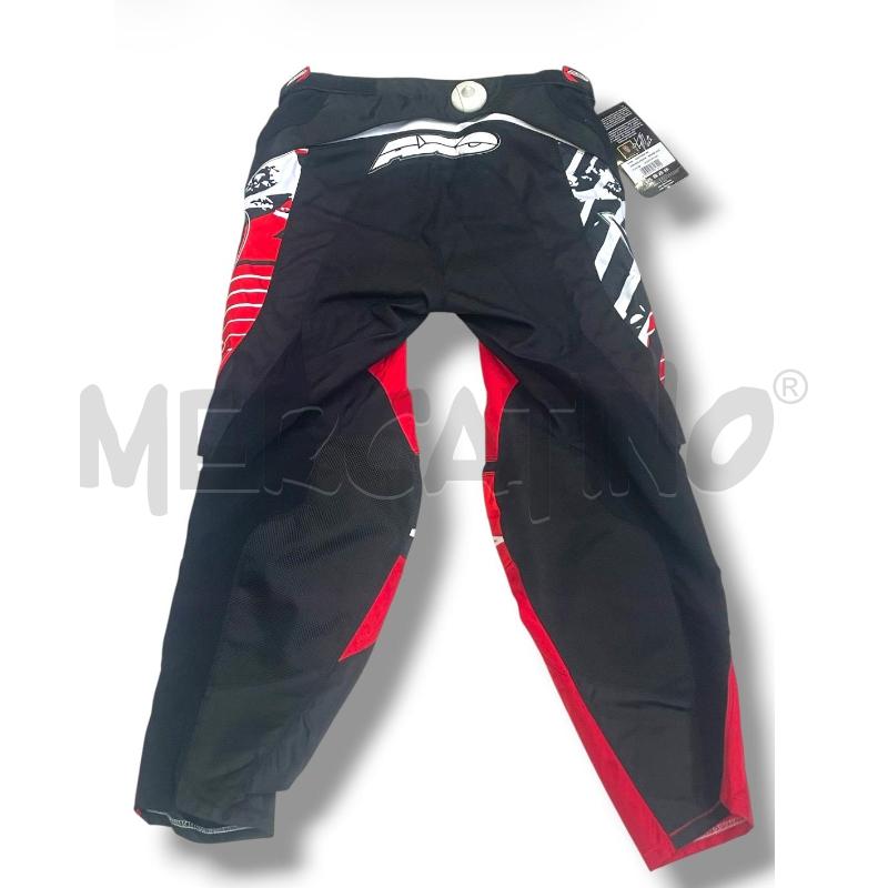 PANTALONE MOTOCROSS AXO TG.52 ROSSI NERI | Mercatino dell'Usato Rivoli 2