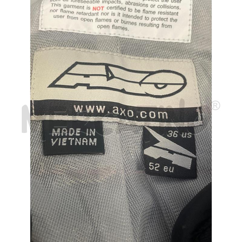 PANTALONE MOTOCROSS AXO TG.52 ROSSI NERI | Mercatino dell'Usato Rivoli 3