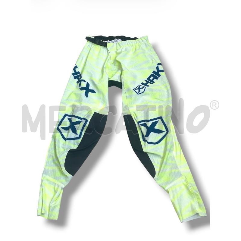 PANTALONE MOTOCROSS X HAK X TG.L GIALLI EVIDENZIATORE | Mercatino dell'Usato Rivoli 1