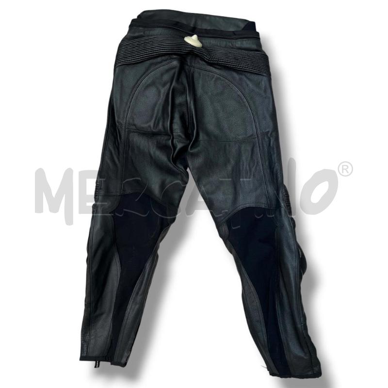 PANTALONE MOTO ALPINESTAR TG.46 NERO PELLE CON SAPONETTE  | Mercatino dell'Usato Rivoli 2
