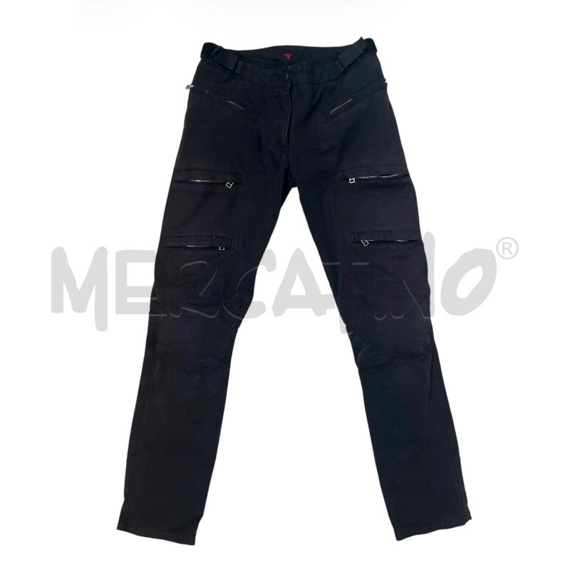PANTALONE MOTO DAINESE NERO TG.42 CON PROTEZIONI GINOCCHIA | Mercatino dell'Usato Rivoli 1